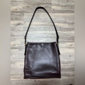 Vintage Coach Brown Shoulder Bag